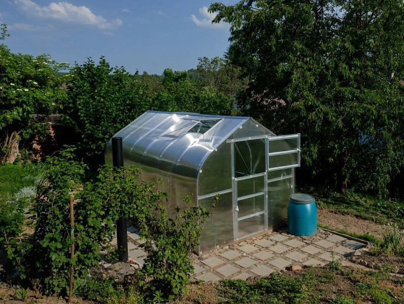 KLASIKA GREENHOUSE Meistro Kodas Šiltnamis Standart*KLASIKA 2,5x2 m (5 m2) 4 mm danga (1 stoglangis)