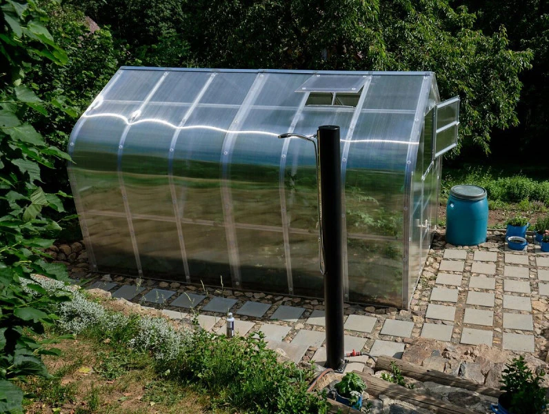 KLASIKA GREENHOUSE Meistro Kodas Šiltnamis Standart*KLASIKA 2,5x2 m (5 m2) 4 mm danga (1 stoglangis)