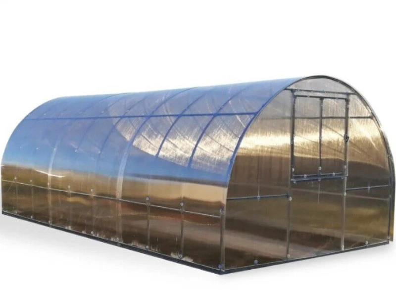 KLASIKA GREENHOUSE Meistro Kodas Šiltnamis KLASIKA EASY arkinis šiltnamis 3x4 m (12m2) 6mm danga