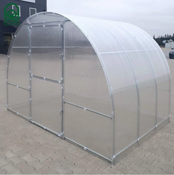 KLASIKA GREENHOUSE Meistro Kodas Šiltnamis KLASIKA EASY arkinis šiltnamis 3x2 m (6m2) 4mm danga