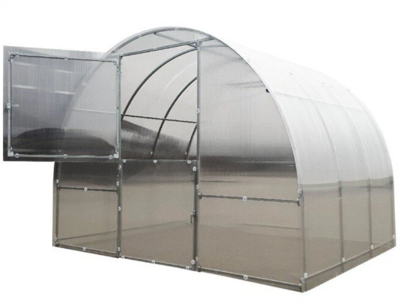 KLASIKA GREENHOUSE Meistro Kodas Šiltnamis KLASIKA EASY arkinis šiltnamis 3x2 m (6m2) 6mm danga