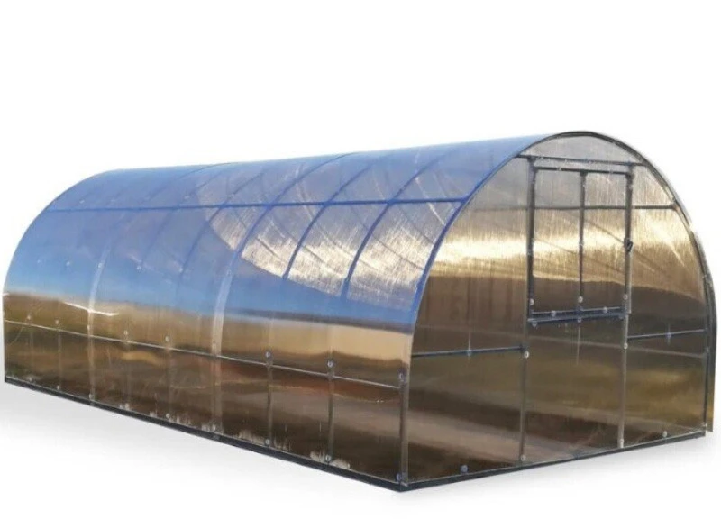 KLASIKA GREENHOUSE Meistro Kodas Šiltnamis KLASIKA EASY arkinis šiltnamis 3x6 m (18m2) 6mm danga