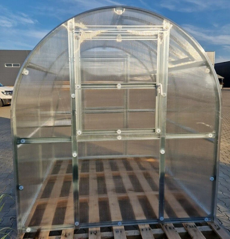 Klasika Greenhouses Šiltnamis KLASIKA Slim - 4 mm storio kanalinis polikarbonatas - 2 x 2 m (4 m²)