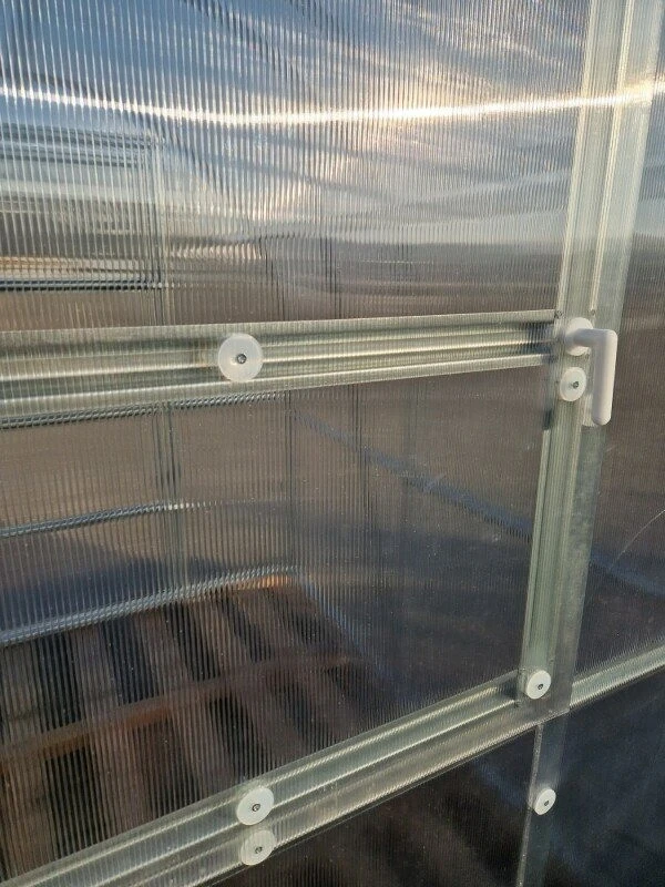 Klasika Greenhouses Šiltnamis KLASIKA Slim - 4 mm storio kanalinis polikarbonatas - 2 x 2 m (4 m²)