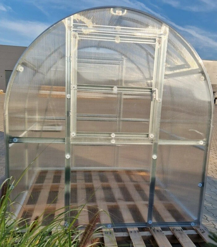 Klasika Greenhouses Šiltnamis KLASIKA Slim - 6 mm storio kanalinis polikarbonatas - 2 x 2 m (4 m²)