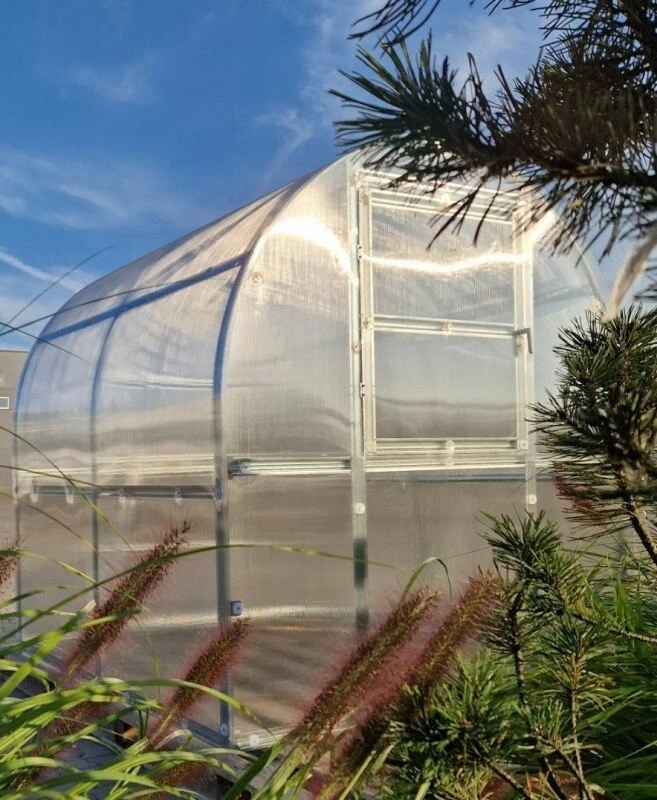 Klasika Greenhouses Šiltnamis KLASIKA Slim - 6 mm storio kanalinis polikarbonatas - 2 x 2 m (4 m²)