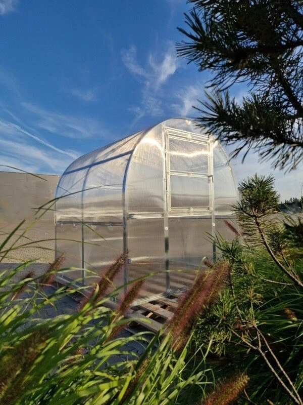 Klasika Greenhouses Šiltnamis KLASIKA Slim - 6 mm storio kanalinis polikarbonatas - 2 x 2 m (4 m²)