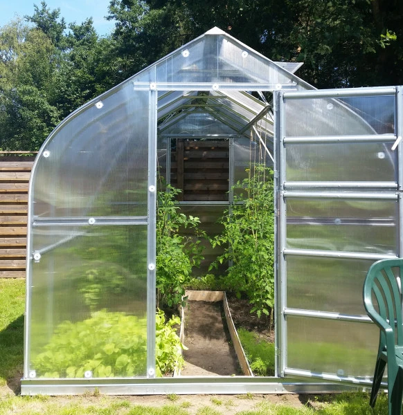 KLASIKA GREENHOUSE Meistro Kodas Šiltnamis Standart*KLASIKA 2,5x10 m (25 m2) 4 mm danga (5 stoglangiai)