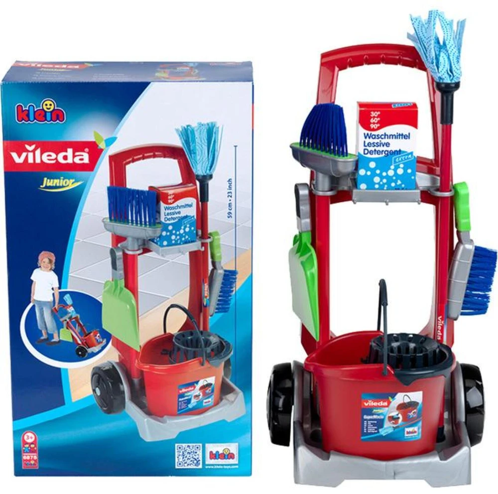 Theo Klein 236875 Vileda uklízecí vozík