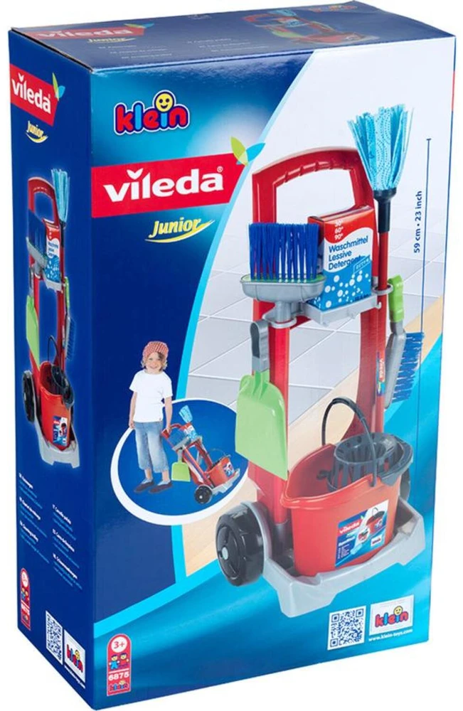 Theo Klein 236875 Vileda uklízecí vozík