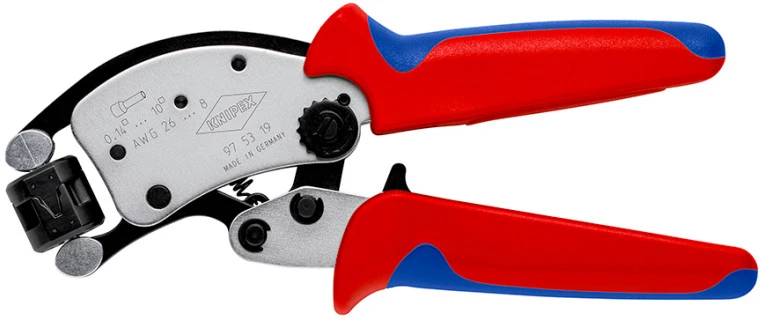 KNIPEX Twistor T Savaime besireguliuojančios užspaudimo replės antgaliams