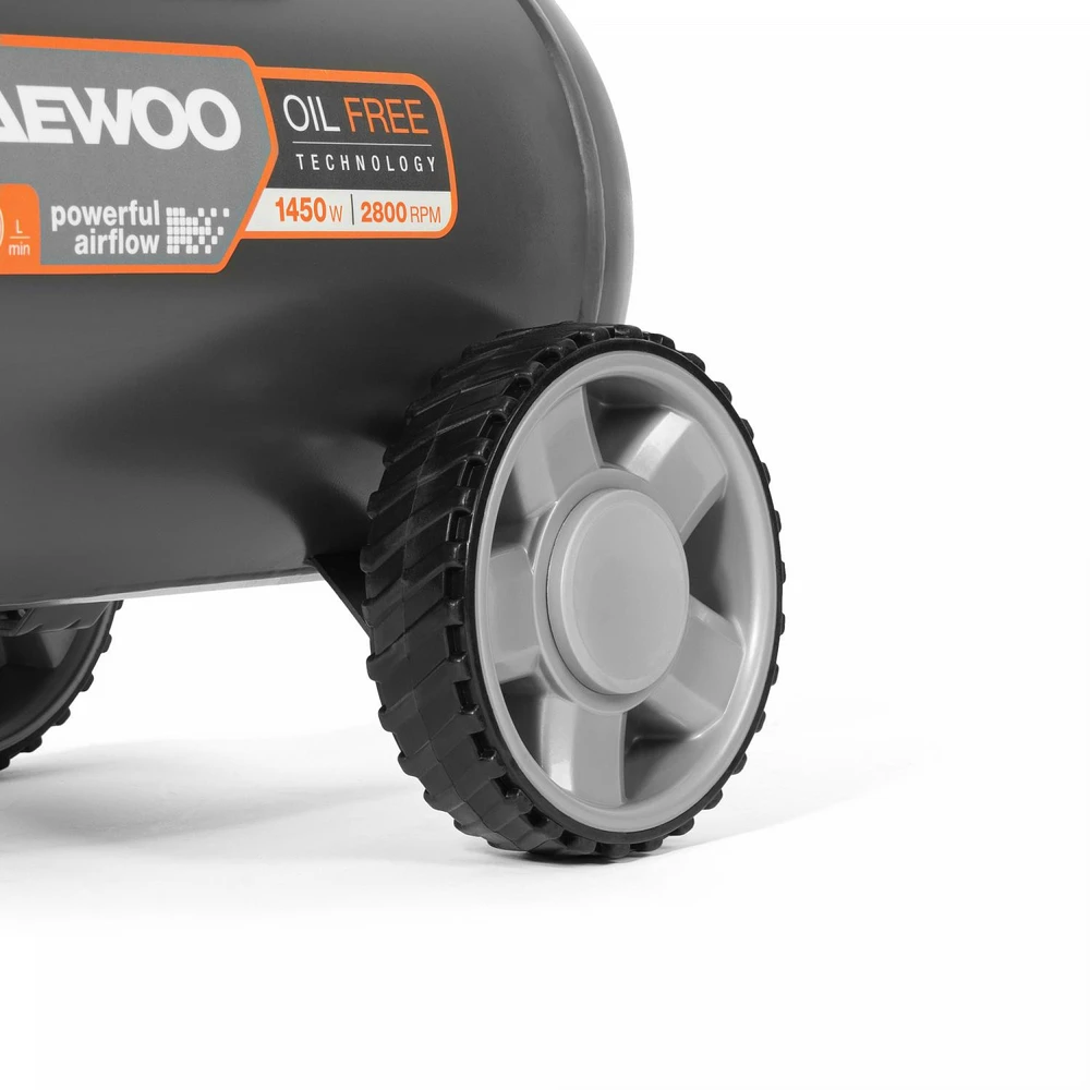 Kompresorius be alyvos DAC 240S DAEWOO, 1,45kW, 250l/min, 8bar, 24l