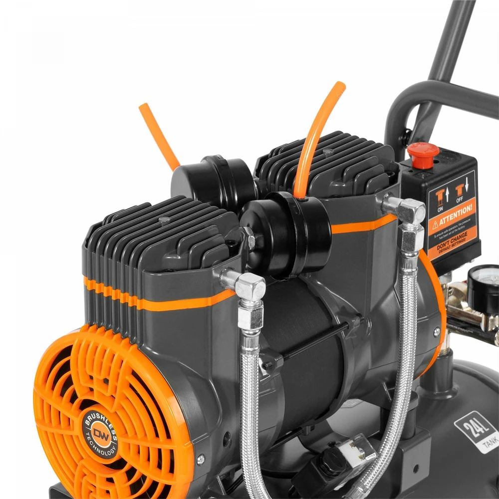 Kompresorius be alyvos DAC 240S DAEWOO, 1,45kW, 250l/min, 8bar, 24l