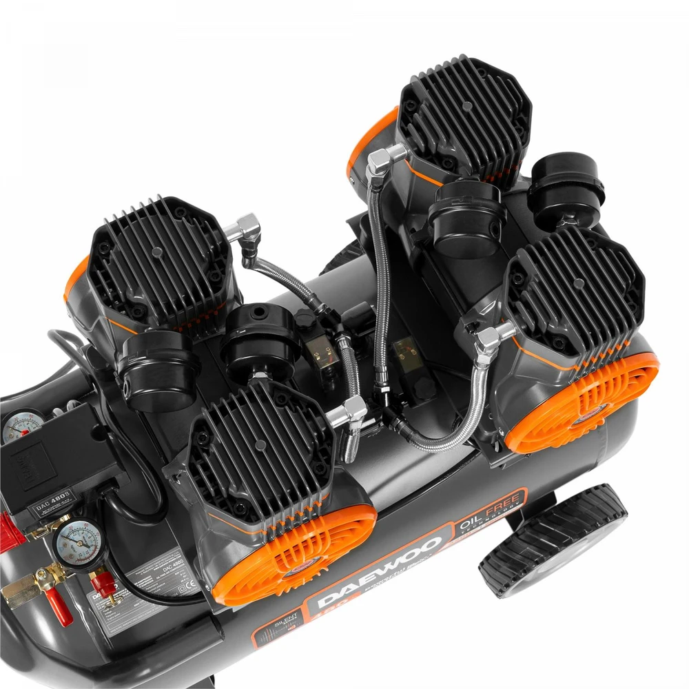 AIR COMPRESSOR 2X1.45KW 50L/DAC 480S DAEWOO