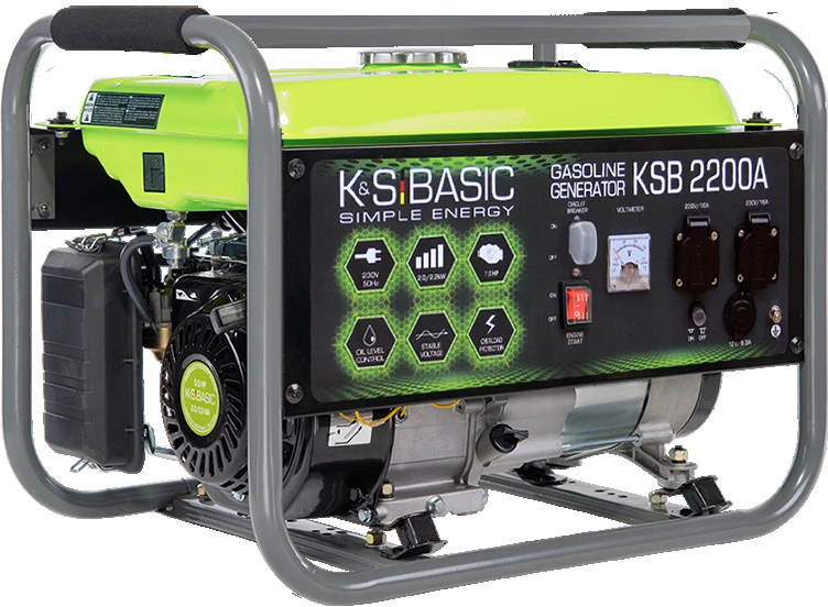 Benzininis generatorius Könner & Söhnen KSB 2200A Basic 2kW, 230V
