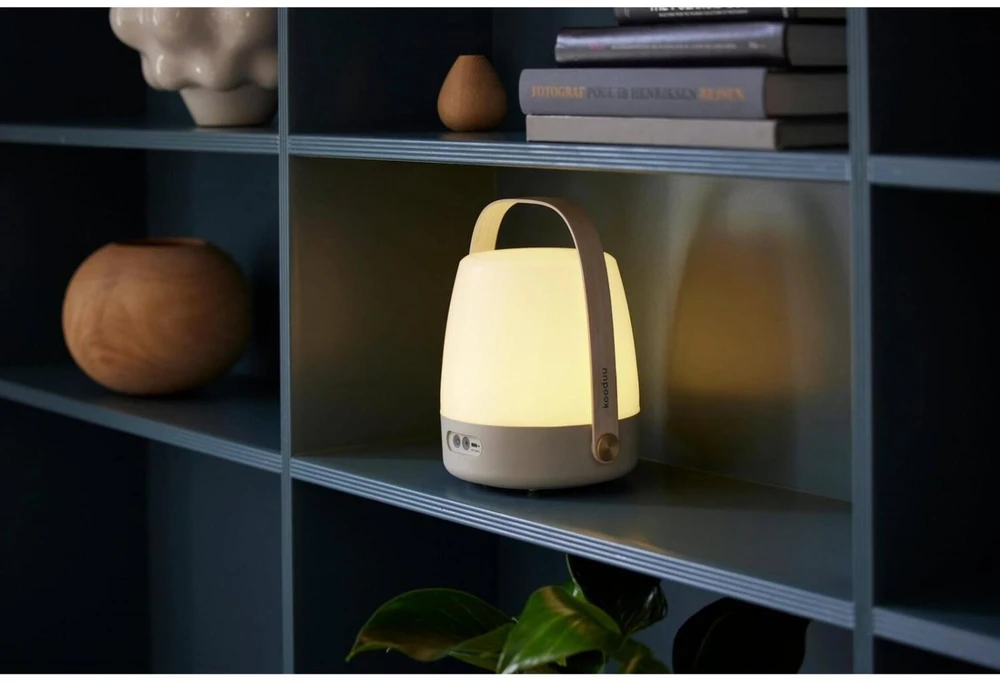 Nešiojama įkraunama KOODUU LITE-UP lempa – tamsiai žalia