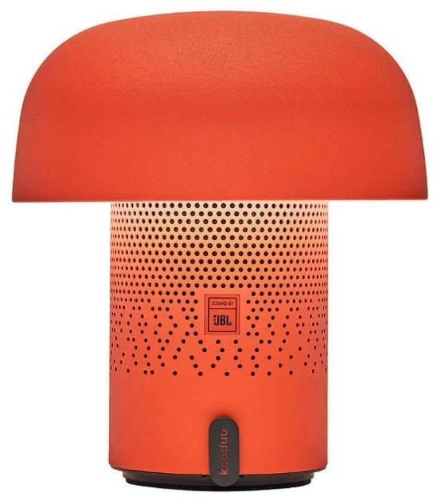 Nešiojama garso kolonėlė su apšvietimu Sound by JBL Kooduu Sensa PLAY, spalva: oranžinė