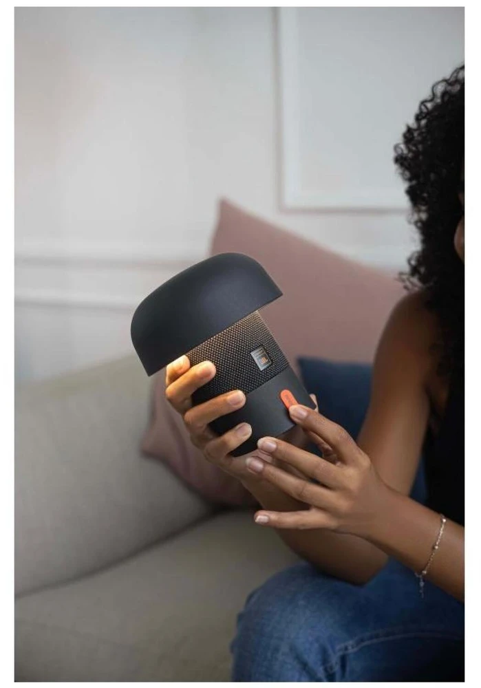 Nešiojama garso kolonėlė su apšvietimu Sound by JBL Kooduu Sensa PLAY, spalva: oranžinė