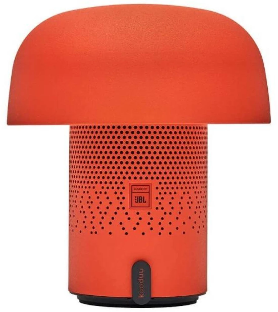 Nešiojama garso kolonėlė su apšvietimu Sound by JBL Kooduu Sensa PLAY, spalva: oranžinė