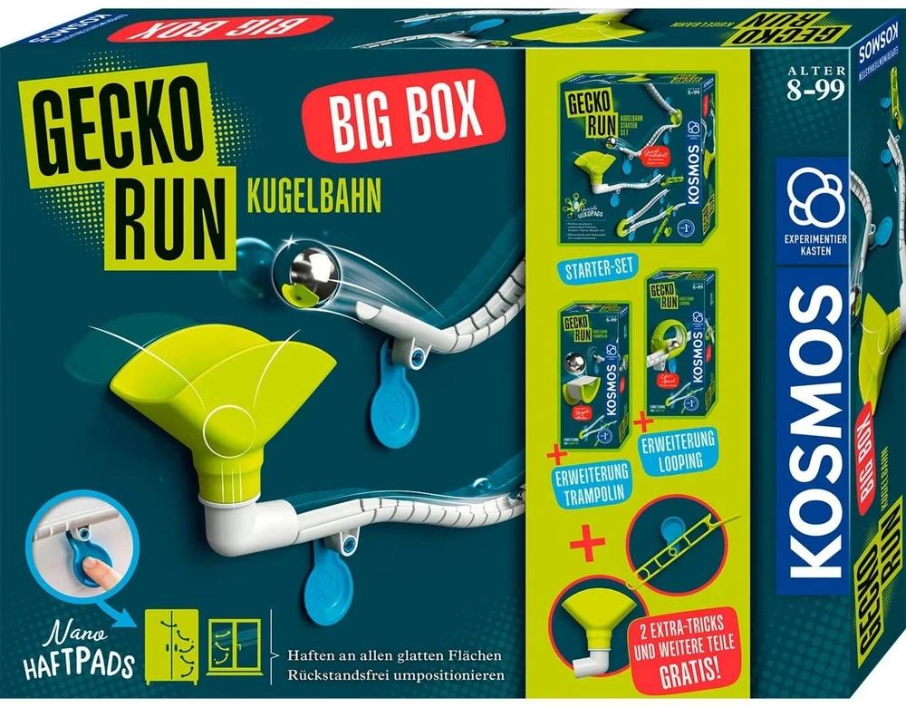 Kosmos Gecko Run - didelė dėžė