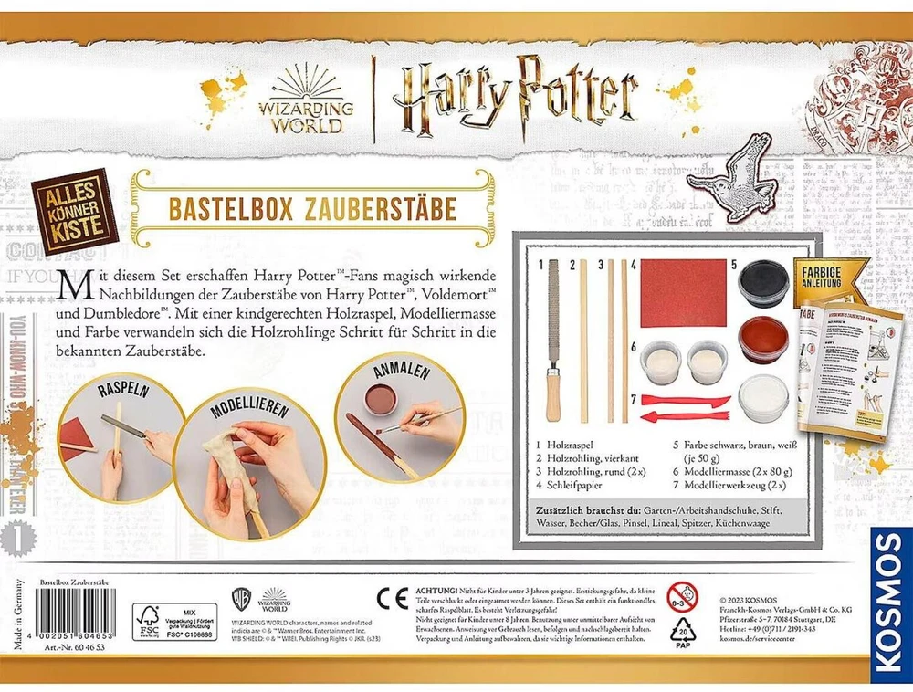 Kosmos Harry Potter - Zauberstäbe