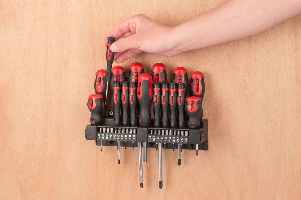 Kreator KRT400010 - Set of screwdrivers and bits 37pcs