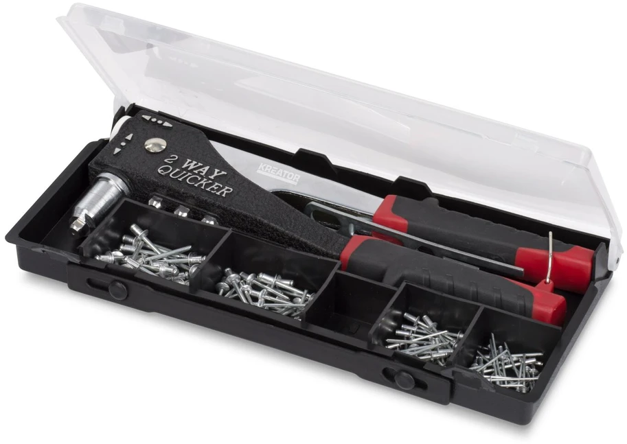 Kreator KRT617103 - Riveting pliers plus 120pcs