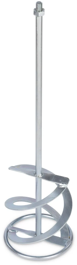 Grąžtas Kreator KRT050007 maišymo mentė, 160mm, 600mm, 14mm, 1100 aps/min, cinkuota, spiralinė