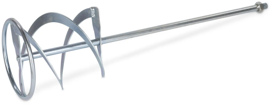 Grąžtas Kreator KRT050007 maišymo mentė, 160mm, 600mm, 14mm, 1100 aps/min, cinkuota, spiralinė