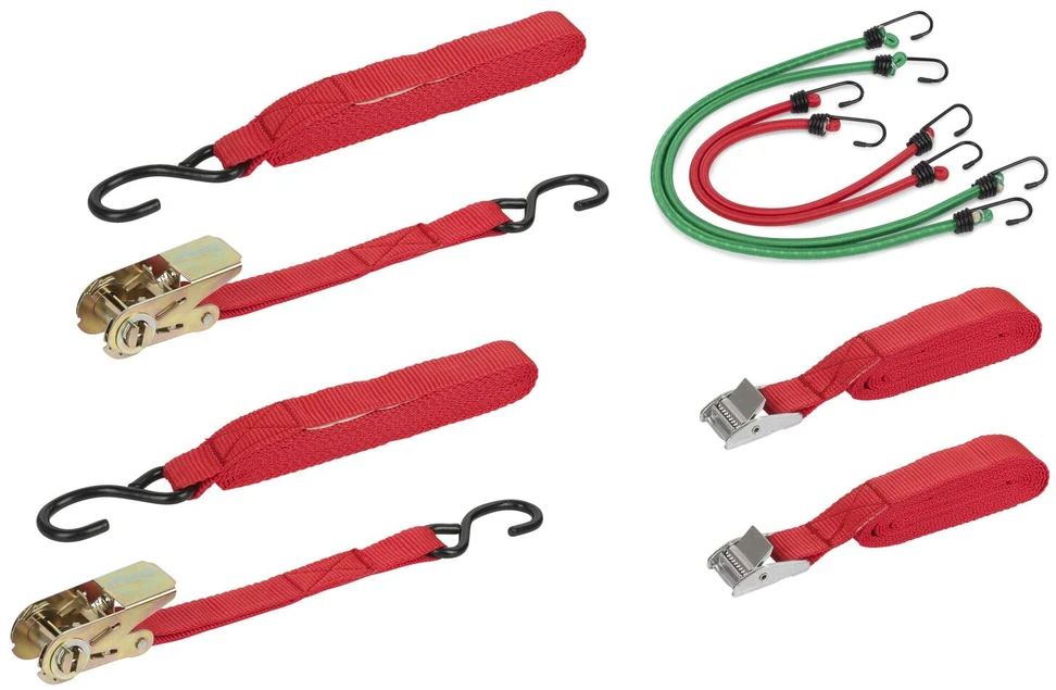 Kreator KRT555004 - Ratcheting belt and clamping rubbers (set of 8)