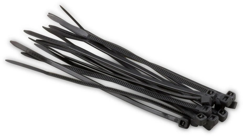 Šakotuvas Kreator Instytut Wydawniczy Kreator KRT556007 - Įtempimo juostos juodos 2,5x90mm, 100 vnt.