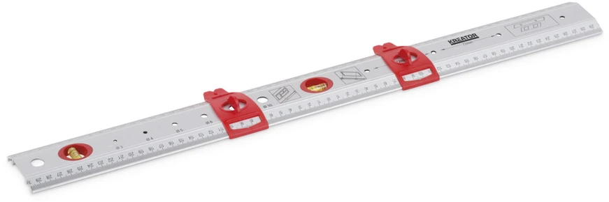 Kreator KRT703600 - Ruler / spirit level ALU 600mm