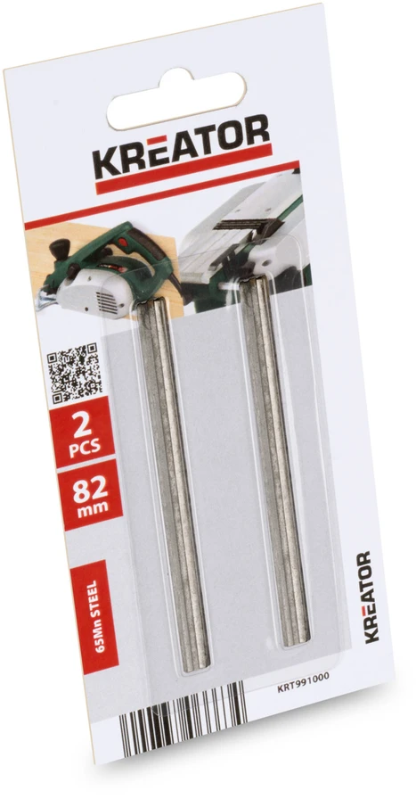 Kreator KRT991000 - 2 spare blades for planer 82mm