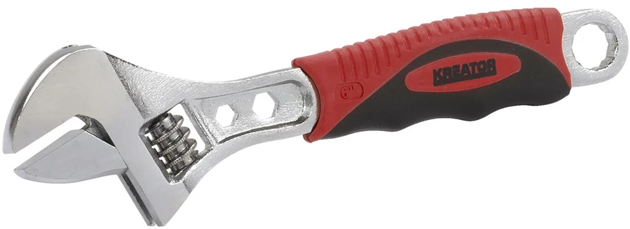 Kreator Reguliuojama raktas KRT505101, 150mm, 25mm, 0Nm, minkšta rankena
