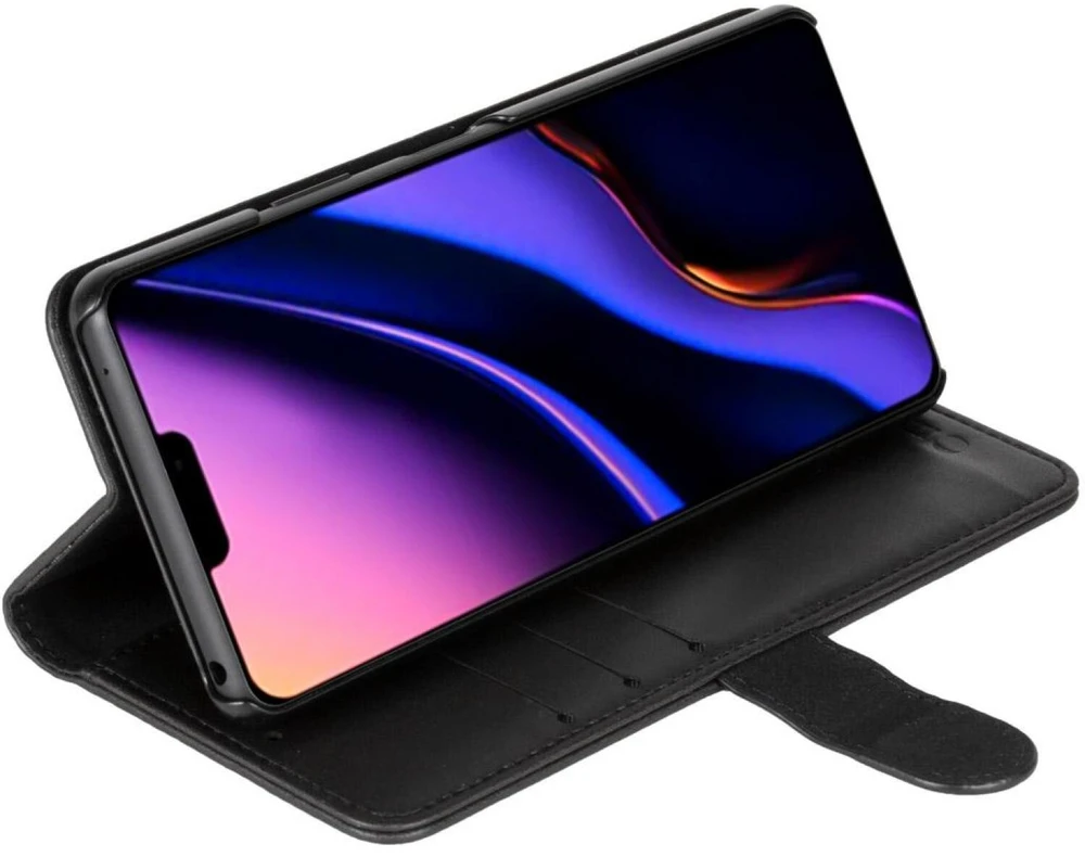 Dėklas Krusell PhoneWalet iPhone 12 Pro Max 6,7" juoda/juodas 62169
