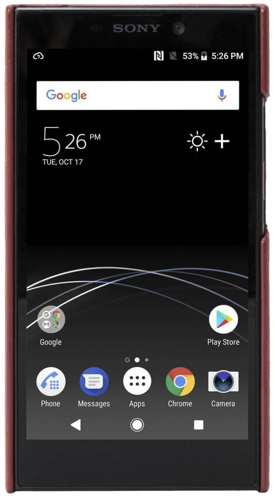 Raudonas telefono dėklas Krusell Sunne Cover Sony Xperia L2