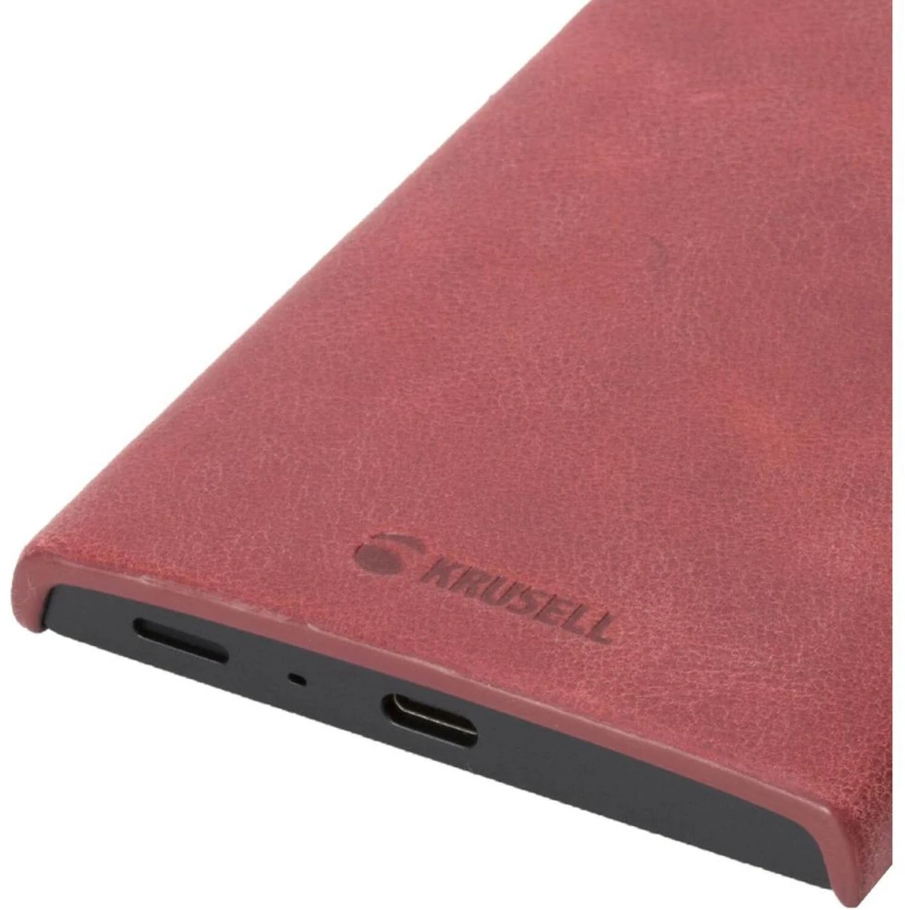 Raudonas telefono dėklas Krusell Sunne Cover Sony Xperia L2