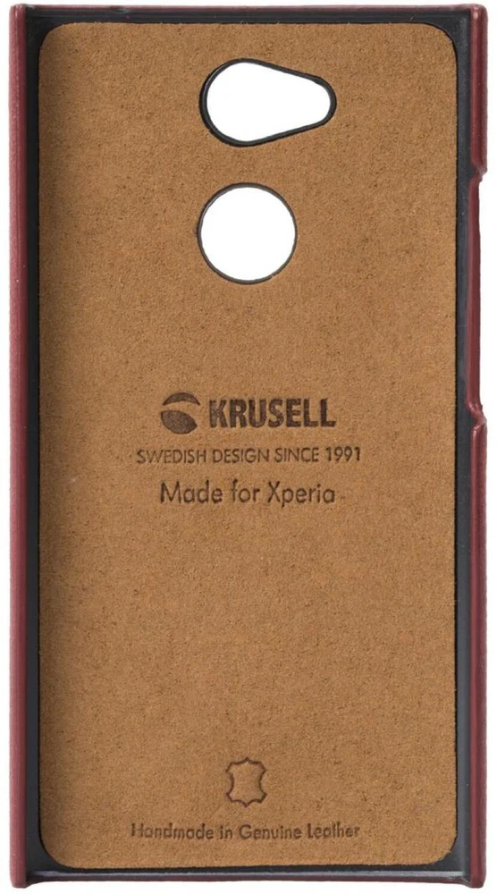 Raudonas telefono dėklas Krusell Sunne Cover Sony Xperia L2