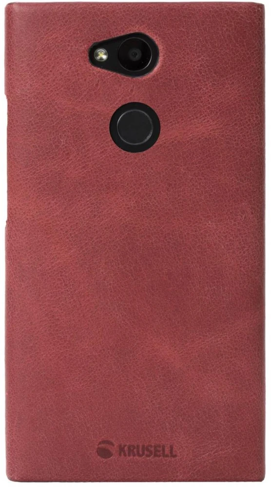 Raudonas telefono dėklas Krusell Sunne Cover Sony Xperia L2