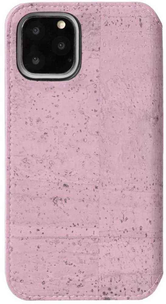 Rožinis telefono dėklas-pinigine Krusell Birka iPhone 11 Pro
