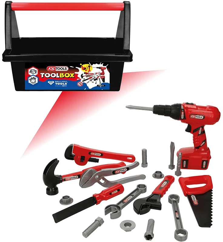Įrankių dėžė vaikams KS TOOLS, KS Tools