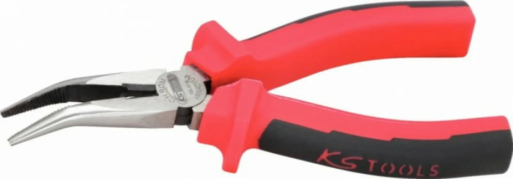KSTOOLS Smailėjančios replės KS Tools ERGOTORQUE; 165 mm; lenktos