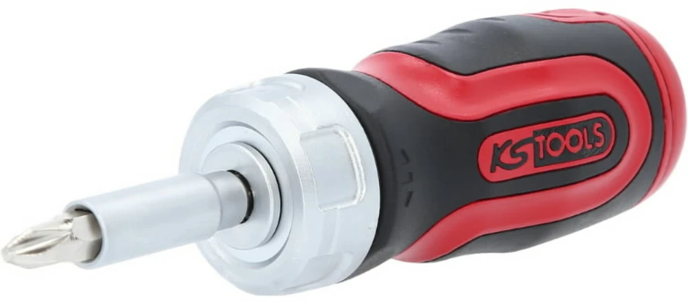 6 in 1 Mini ratchet bit driver, 1/4´´, KS Tools