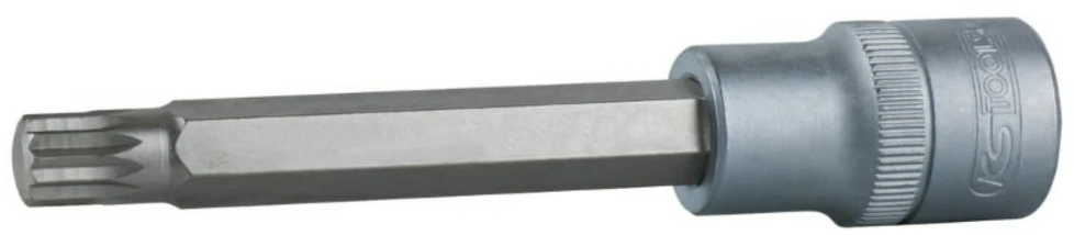 Antgalis galvutė, 1/2", ilga, XZN M10, KS tools