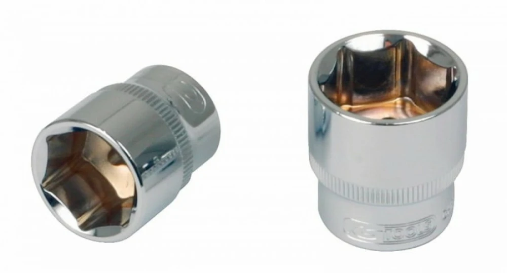 KSTOOLS Šešiakampė galvutė 1/4" CHROMEplus 14mm, KS Tools