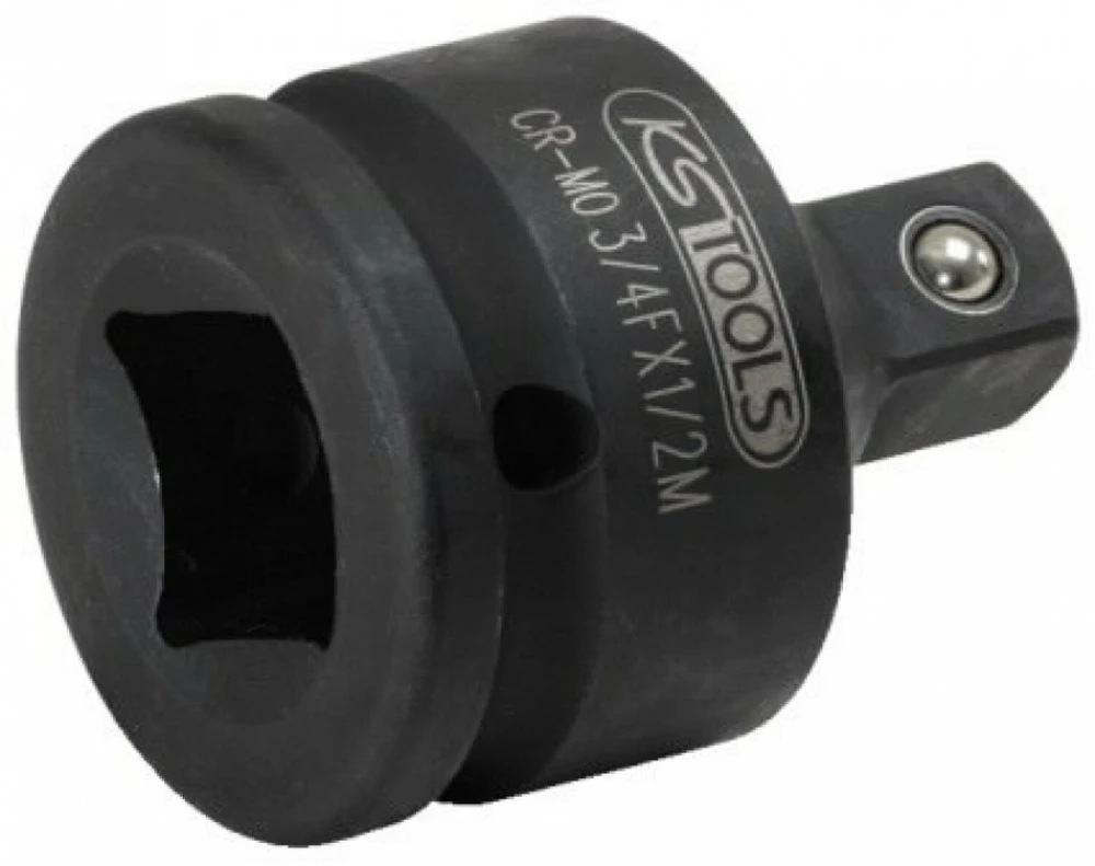Grąžtas KS Tools Adapteris KS įrankiams; 3/4''; 1/2''