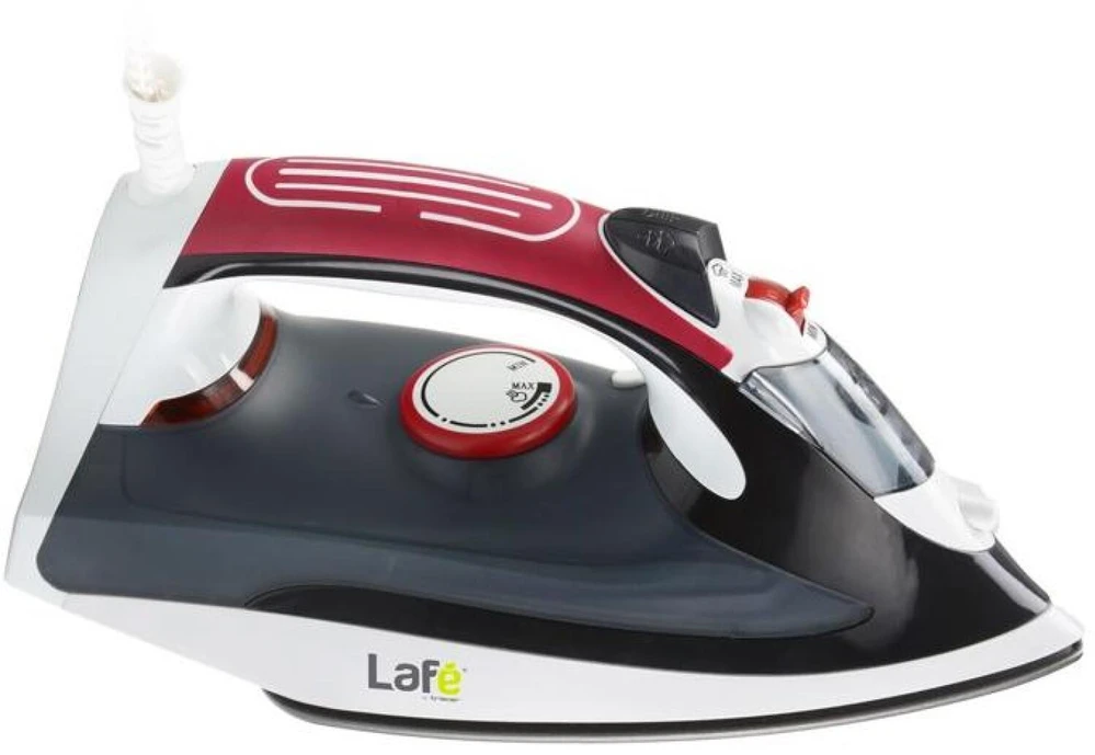 Lafe Garinis lygintuvas LAF02b juodos ir raudonos spalvos