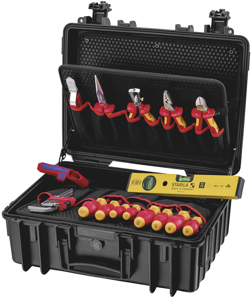 Elektriko įrankių komplektas Robust23 Start, VDE, 24 vnt., Knipex