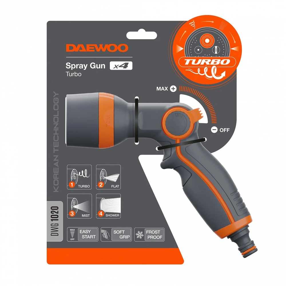 Daewoo GARDEN SPRAY GUN X4 TURBO/DWG 1020 DAEWOO