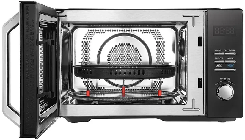 Midea mikrobangų krosnelė | MAC23XF | Laisvai pastatoma | 800 W | Konvekcinė | 23 l | Grilis | Juodas